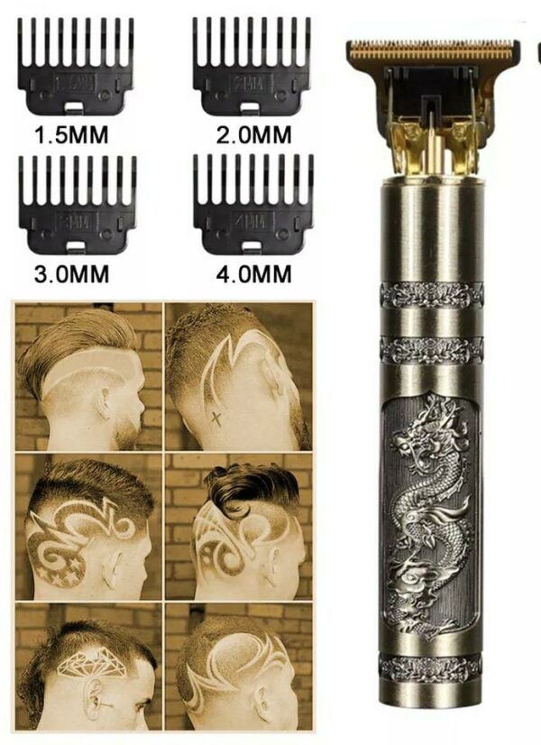 Professional T9 Trimmer | Metal Body | Hair & Beard Trimmer | Precision Grooming Tool thumbnail 2