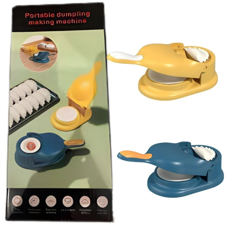 2-in-1 Dumpling & Samosa Maker | Mini Manual Tortilla & Dough Press | Random Colors thumbnail 14