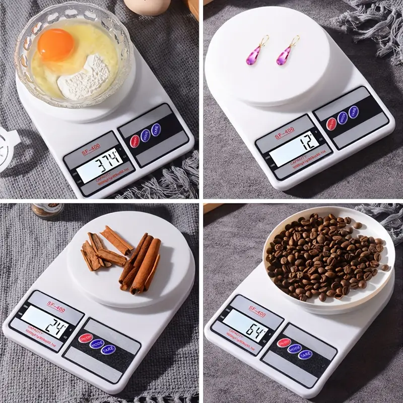 Digital Kitchen Weighing Scale | 10kg Capacity | High-Precision LCD with Tare Function thumbnail 9