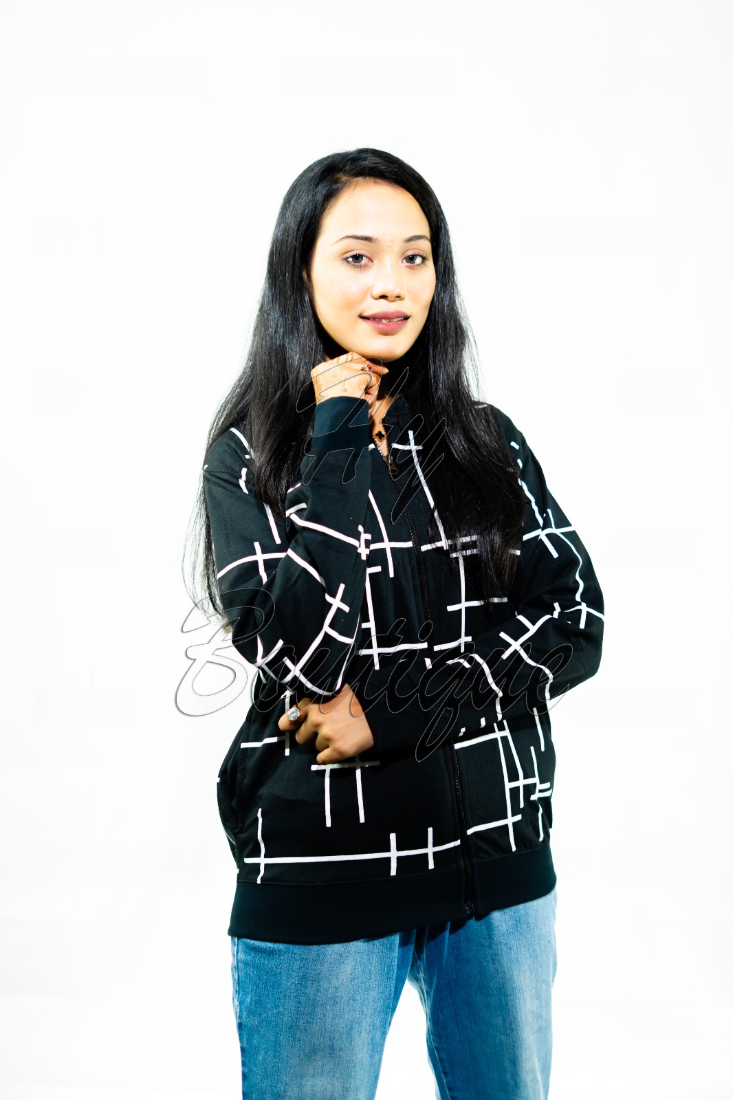 Rockstyle Women’s White Lining Winter Jacket | Stylish, Warm & Comfortable Outerwear for Ladies – Premium Quality thumbnail 2