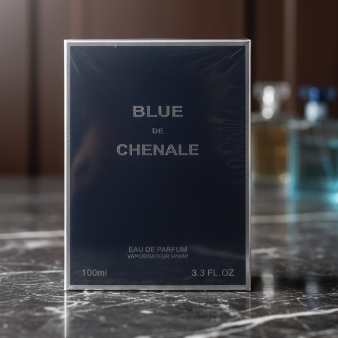 Blue De Chenale Eau De Parfum – Timeless Fragrance For Men With Sophisticated, Woody, And Aromatic (100 ml) thumbnail 2