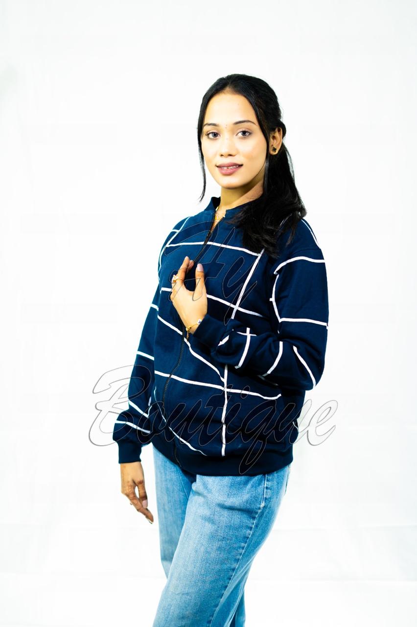 Winter Collection Women’s Mocnek Printed Jacket | Stylish & Warm Outerwear | Trendy Winter Fashion for Ladies thumbnail 2
