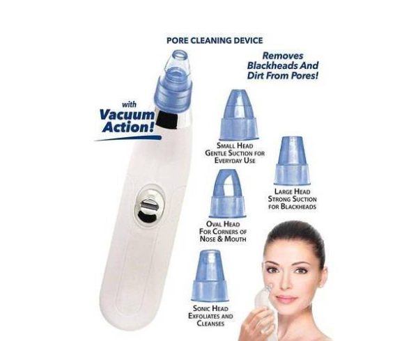 Blackhead Removal Machine | Derma Suction 3 In 1 Black Head Remover Machine | Acne Pimple Pore Cleaner Vacuum Suction Tool thumbnail 5