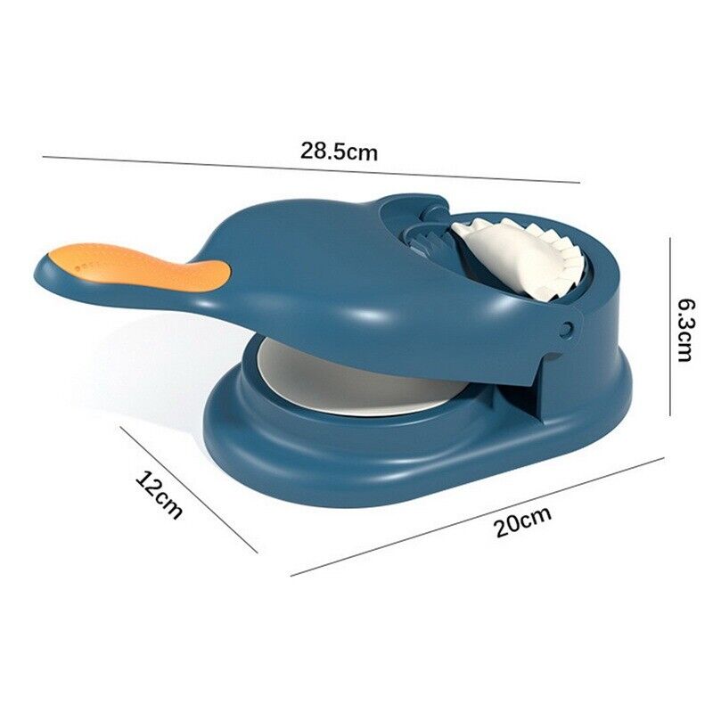 2-in-1 Dumpling & Samosa Maker | Mini Manual Tortilla & Dough Press | Random Colors thumbnail 2