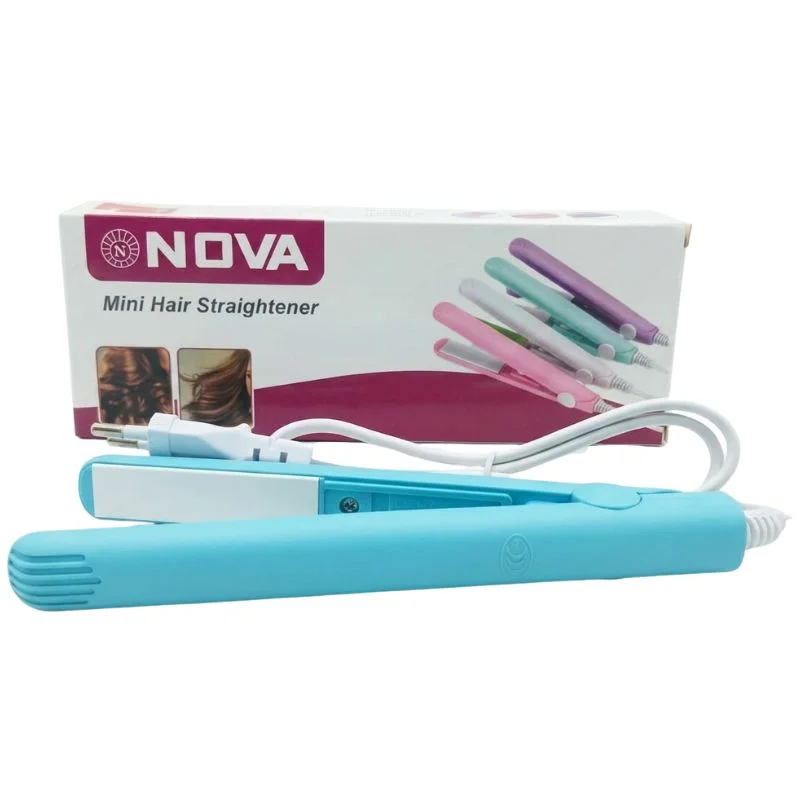 Mini Portable Ceramic Hair Straightener & Curler | Frizz-Free Smooth Hair | Random Color thumbnail 10