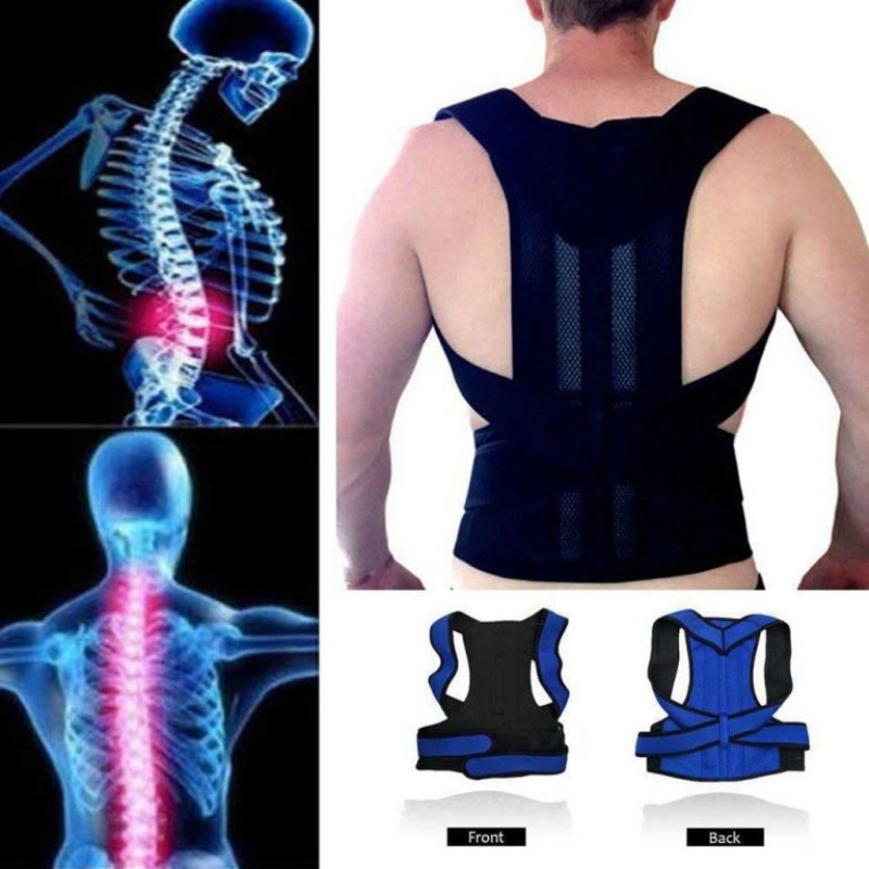 Back Pain Relief Posture Corrector Belt | Adjustable Support for Spine, Shoulder & Lumbar Alignment | Medium thumbnail 6