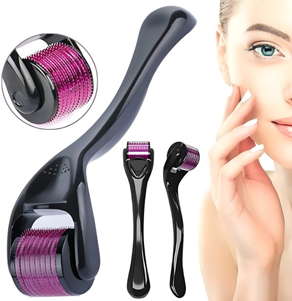 Derma Roller 0.5mm for Hair & Skin Therapy | 540 Titanium Micro-Needles thumbnail 6
