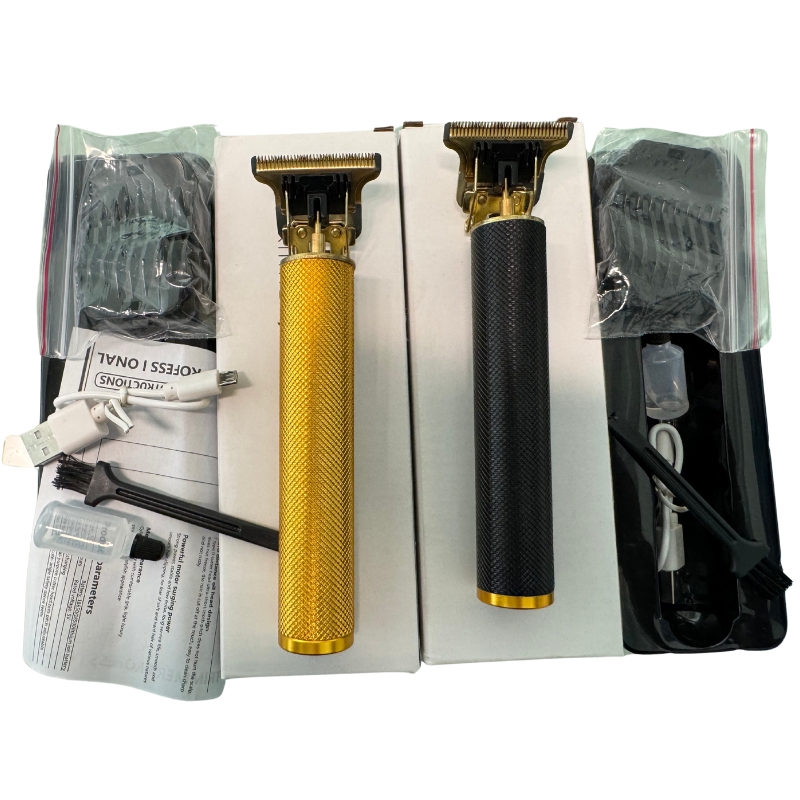 Professional T9 Hair & Beard Trimmer | Semi-Metal Body | Rechargeable Cordless Precision Clipper thumbnail 4
