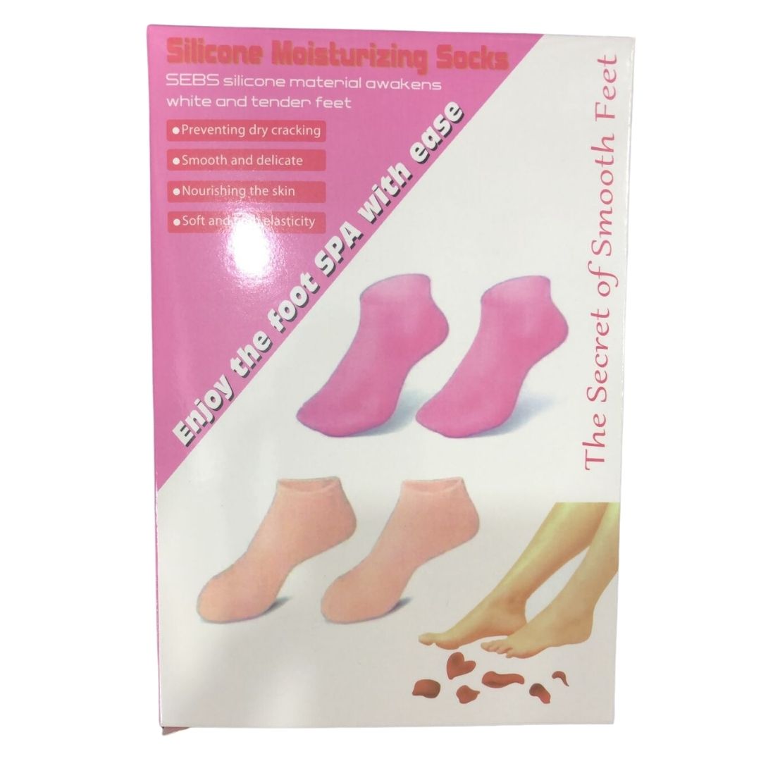 Silicone Jelly Socks | Box Packed | Ultra-Moisturizing Gel Foot Care Protector thumbnail 5