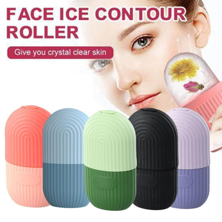 Reusable Facial Ice Roller for Face & Body | Shrinks Pores, Soothes Skin & Enhances Glow | Random Color thumbnail 7