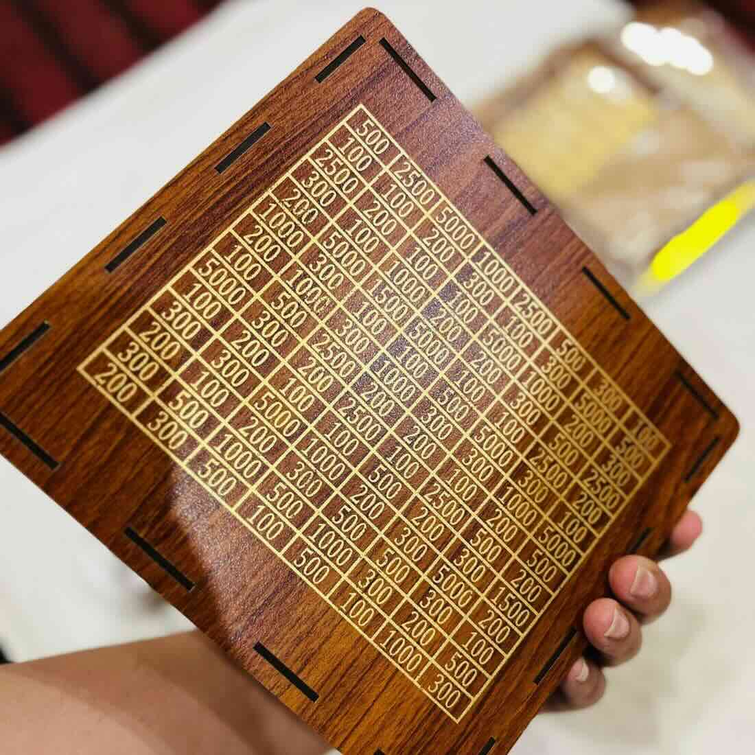 Umrah Saving Box – Premium Wooden | Save PKR 210,000 in 280 Days thumbnail 4