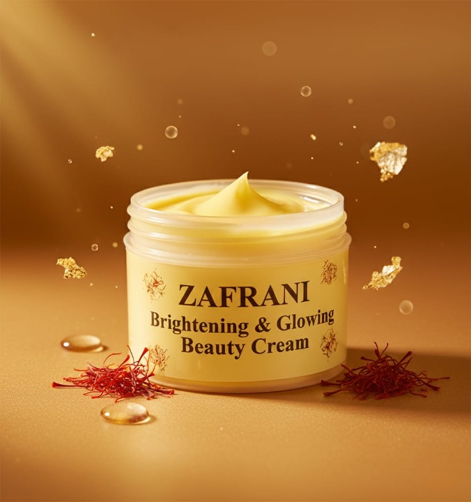 Zafrani Brightening & Glowing Beauty Cream | Radiant, Soft & Nourished Skin | Skin Lightening & Hydrating Formula (100g) thumbnail 2