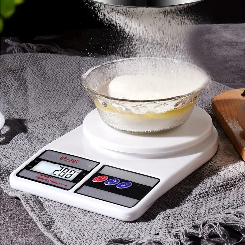 Digital Kitchen Weighing Scale | 10kg Capacity | High-Precision LCD with Tare Function thumbnail 6