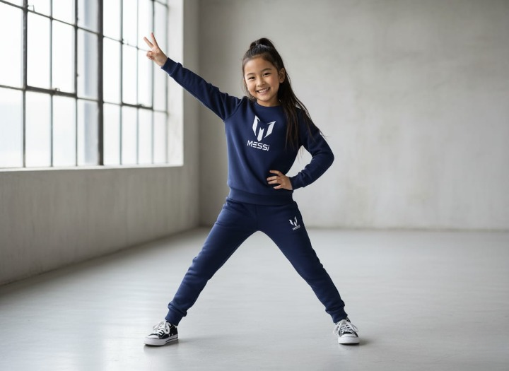 Kids Winter Tracksuit | New Designer 2-Piece Shirt & Trouser Set for Boys & Girls – Stylish, Warm & Comfy Winter Outfit | FOR KIDS AND BABY thumbnail 3