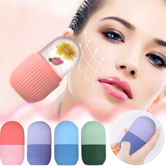 Reusable Facial Ice Roller for Face & Body | Shrinks Pores, Soothes Skin & Enhances Glow | Random Color thumbnail 3