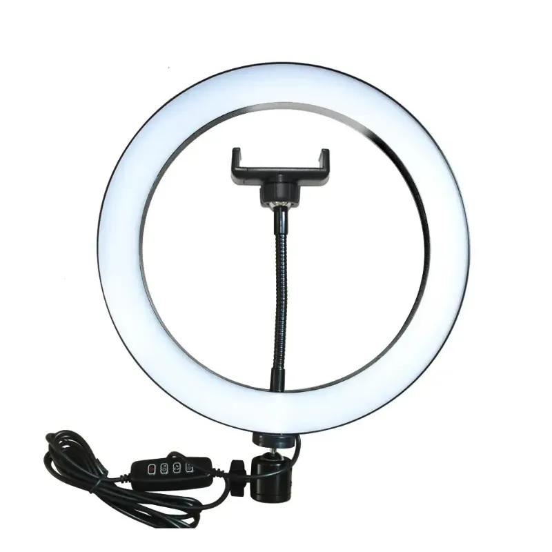 MJ26 RGB LED Ring Light 26cm with Tripod, Phone Holder & 360° Color Modes thumbnail 4