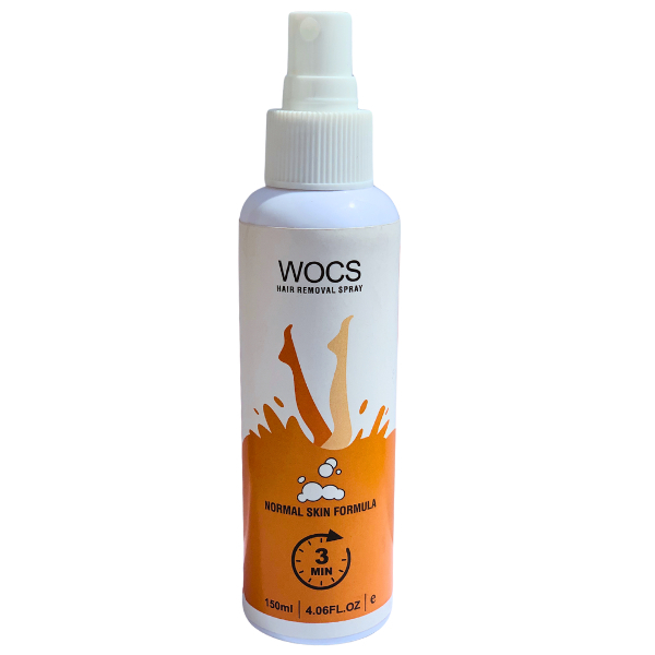 Wocs Hair Removal Spray for Girls & Women | Fast-Acting Normal Skin Formula thumbnail 2