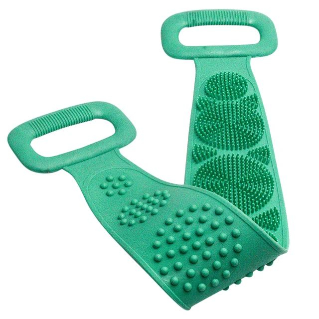 Magic Silicone Brushes Bath Towels | Rubbing Back Mud Peeling Body Massage Shower Extended | Scrubber Skin Clean Brushes Bathroom thumbnail 4