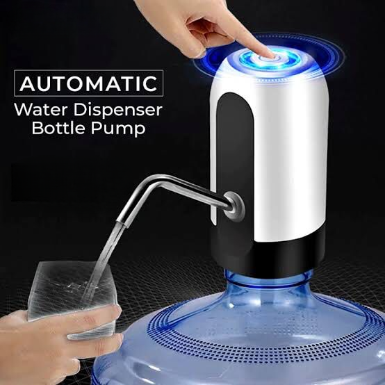 Portable Electric Automatic Water Pump & Dispenser | USB Rechargeable, Hygienic, Easy-to-Use thumbnail 6