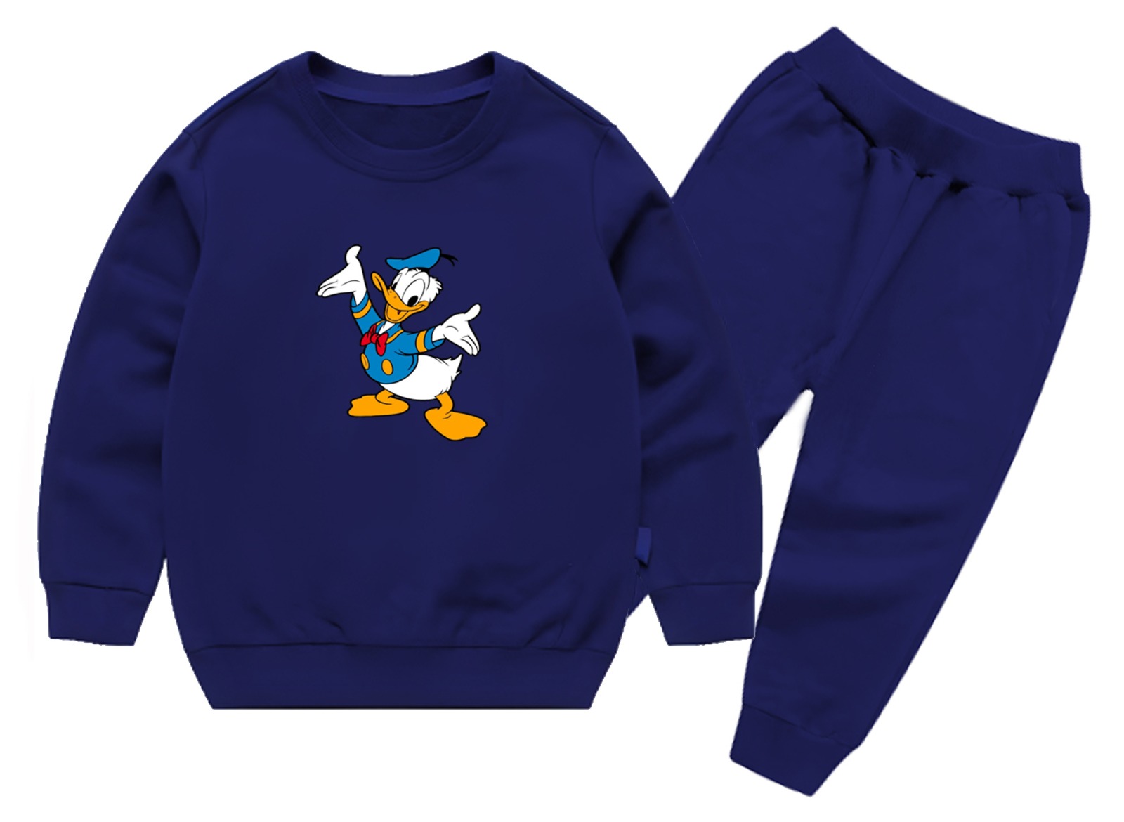 Kids Winter Tracksuit | Fleece Warm Suit for Boys & Girls | Sweatshirt + Trouser Set | Cozy & Stylish Winter Outfit thumbnail 4