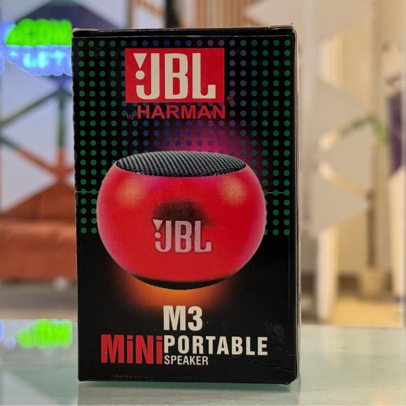 JBL M3 Mini Portable Bluetooth Speaker | Compact Wireless Speaker | Powerful Bass & Long Battery Life thumbnail 4