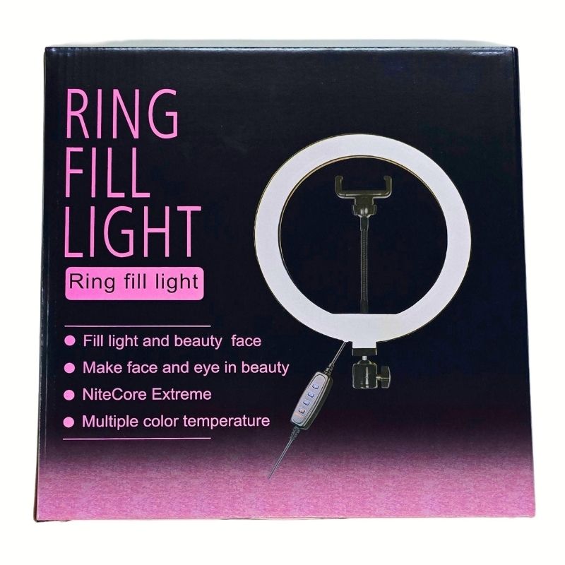 10-Inch LED Ring Light Kit for Video Making & Photography | Adjustable Brightness & Color Temperature thumbnail 2