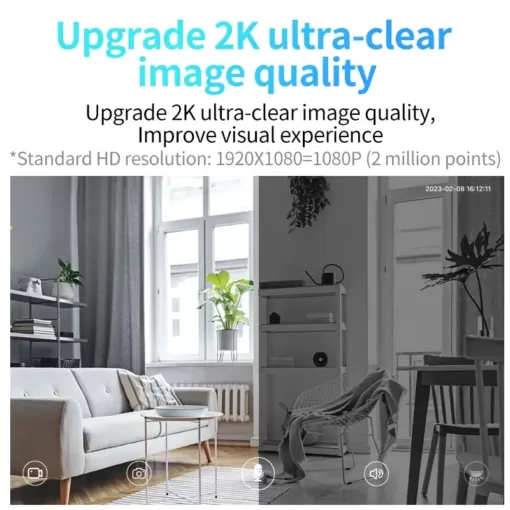 A9 1080P HD Magnetic WiFi Mini Camera | Wireless Security Camera with Night Vision & HDSF App Support thumbnail 5