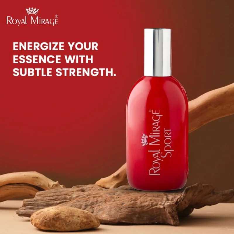 Royal Mirage Sport Eau De Cologne 120ml | Long-Lasting Refreshing Unisex Perfume thumbnail 5