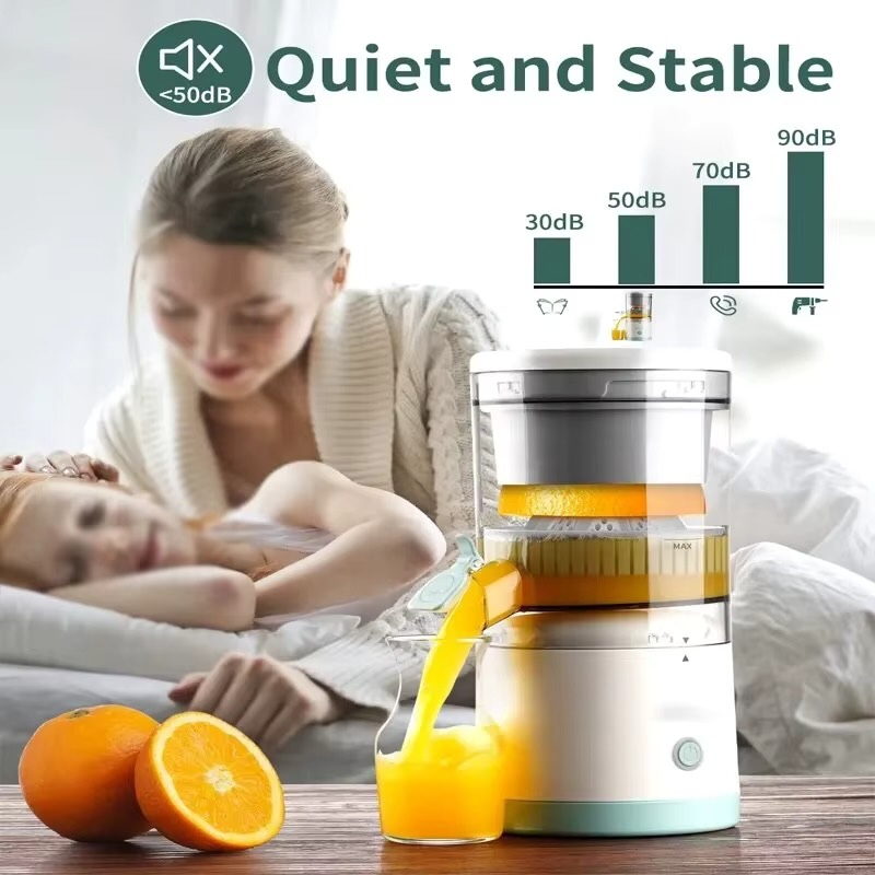 Portable Electric Citrus Juicer | USB Rechargeable Hands-Free Fruit Extractor for Fresh Juice Anywhere thumbnail 3