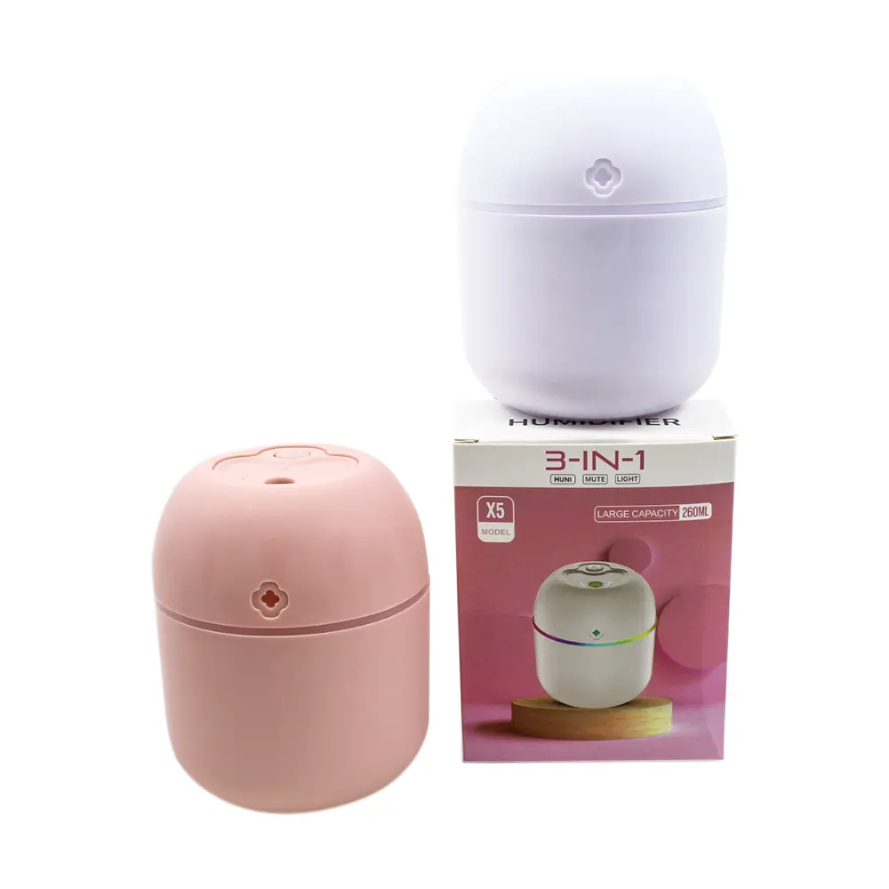 USB Portable 3-in-1 Air Humidifier | Mute, Colorful LED Light & Aromatherapy | For Home, Office & Car thumbnail 5