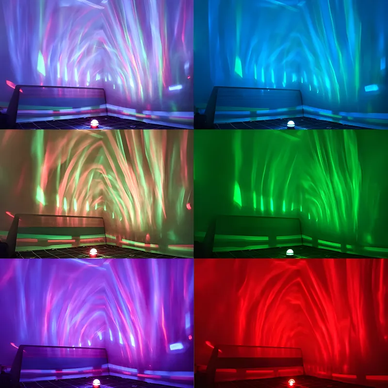 Q6 Mini LED Starry Projection Light with Remote Control | USB Galaxy Night Lamp thumbnail 2