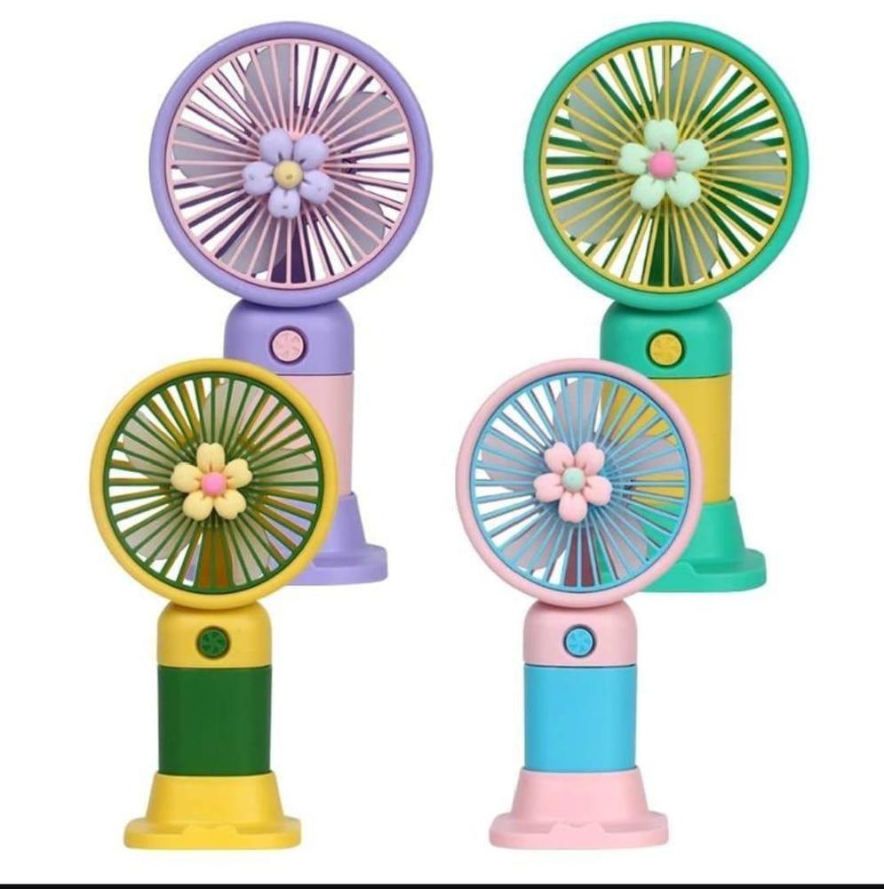 Mini Portable Fan 1.5W Fast Charge Multicolor thumbnail 2