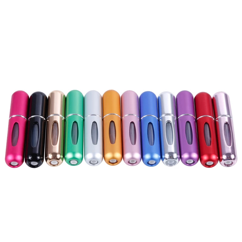 Portable Refillable Mini Perfume Atomizer | Travel-Size Spray Bottle | 5ml | Random Colors thumbnail 4