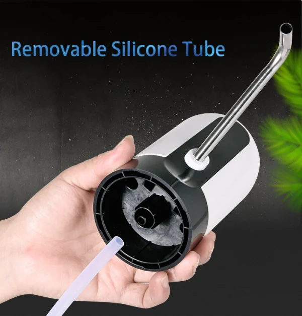 Portable Electric Automatic Water Pump & Dispenser | USB Rechargeable, Hygienic, Easy-to-Use thumbnail 7
