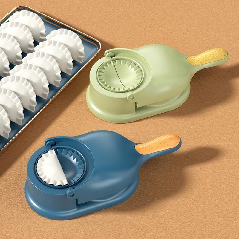 2-in-1 Dumpling & Samosa Maker | Mini Manual Tortilla & Dough Press | Random Colors thumbnail 3