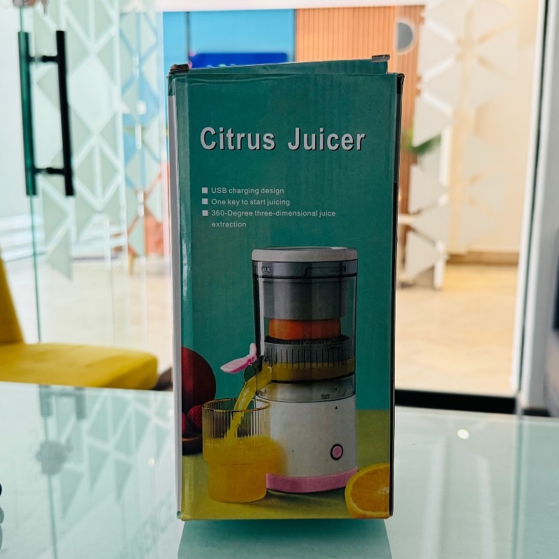Portable Electric Citrus Juicer | USB Rechargeable Hands-Free Fruit Extractor for Fresh Juice Anywhere thumbnail 9