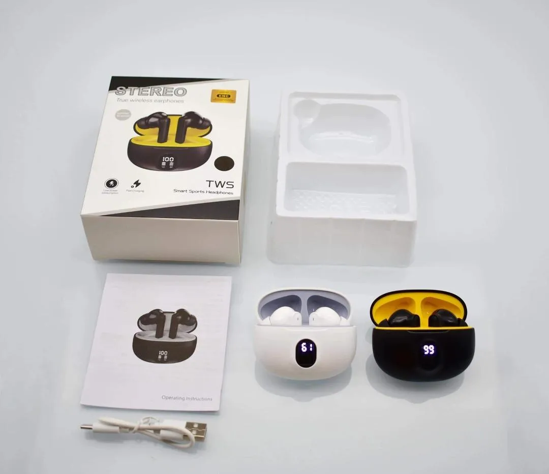 9D Hifi Wireless Earbuds with Noise Cancellation & 24Hr Case thumbnail 6