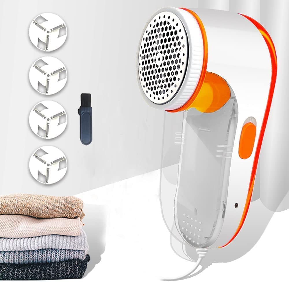 Nova Electric Lint Remover NLR-208 | High Quality Fabric Shaver for Wool & Clothes | Rotary Sharp Blades thumbnail 3