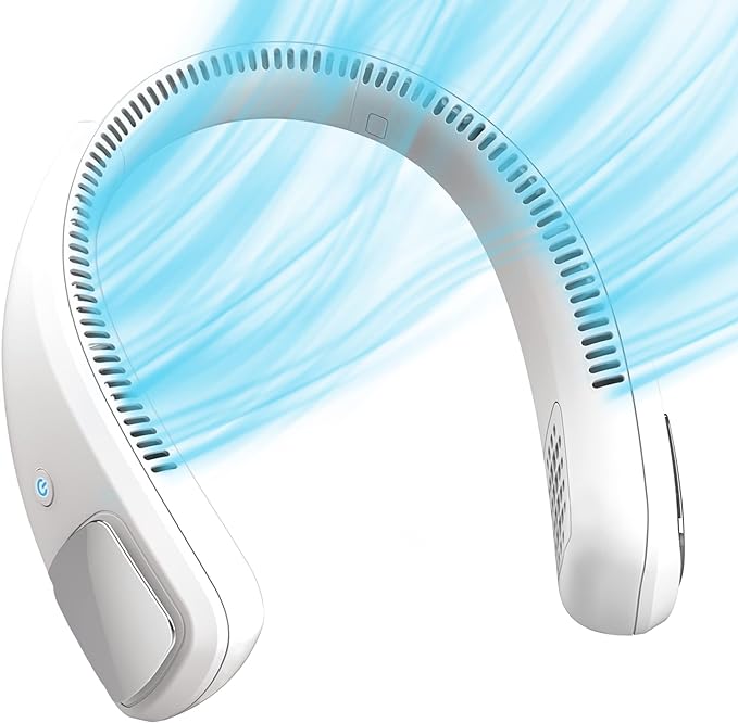 Arctic Air Freedom Wearable Neck Fan & Air Purifier | USB Rechargeable 3-Speed Personal Cooler for Indoor Outdoor Travel thumbnail 2