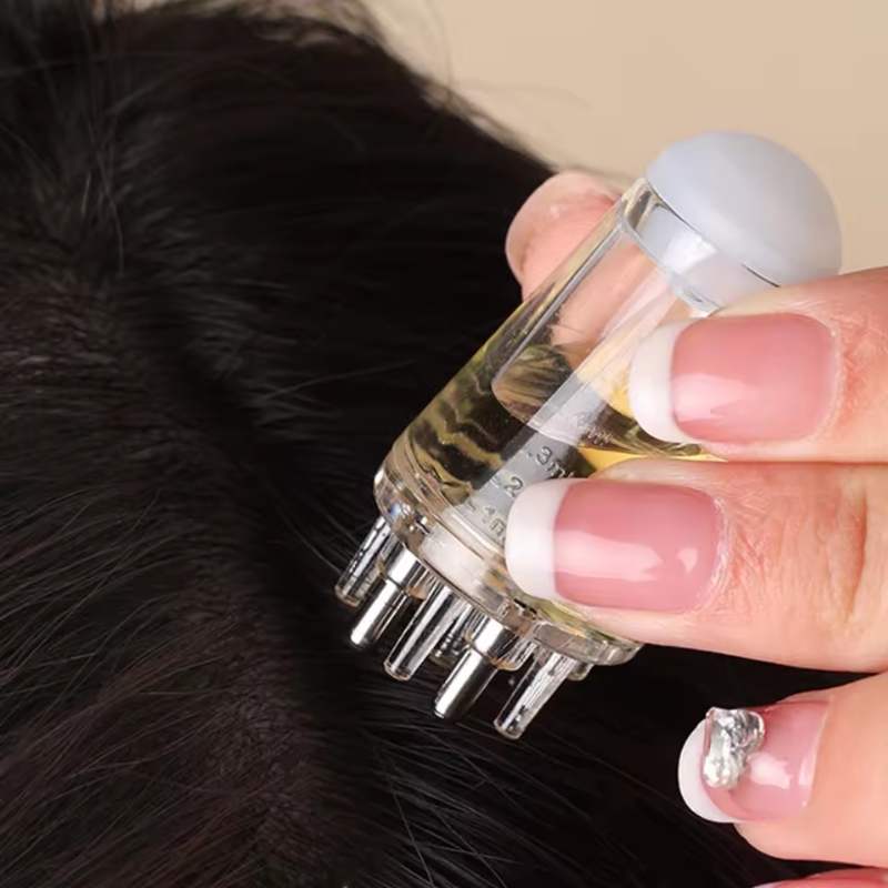 2-in-1 Scalp Root Hair Oil Applicator Comb | Hair Growth & Scalp Care Massage Tool thumbnail 4