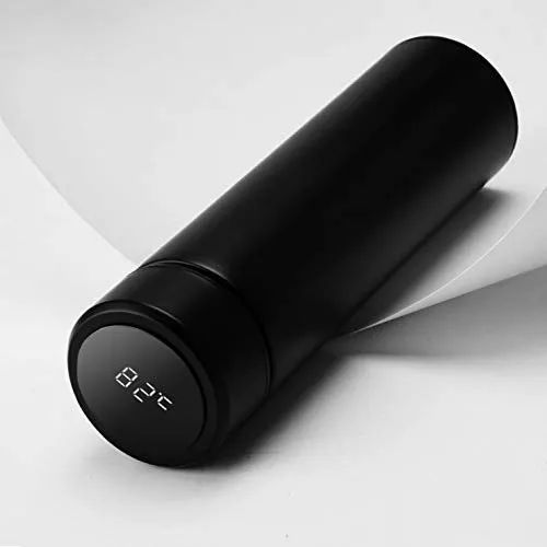 Temperature Display Thermos Water Bottle 500ML Stainless Steel Insulated Hot and Cold Flask with LED Display (Random Colors) thumbnail 3