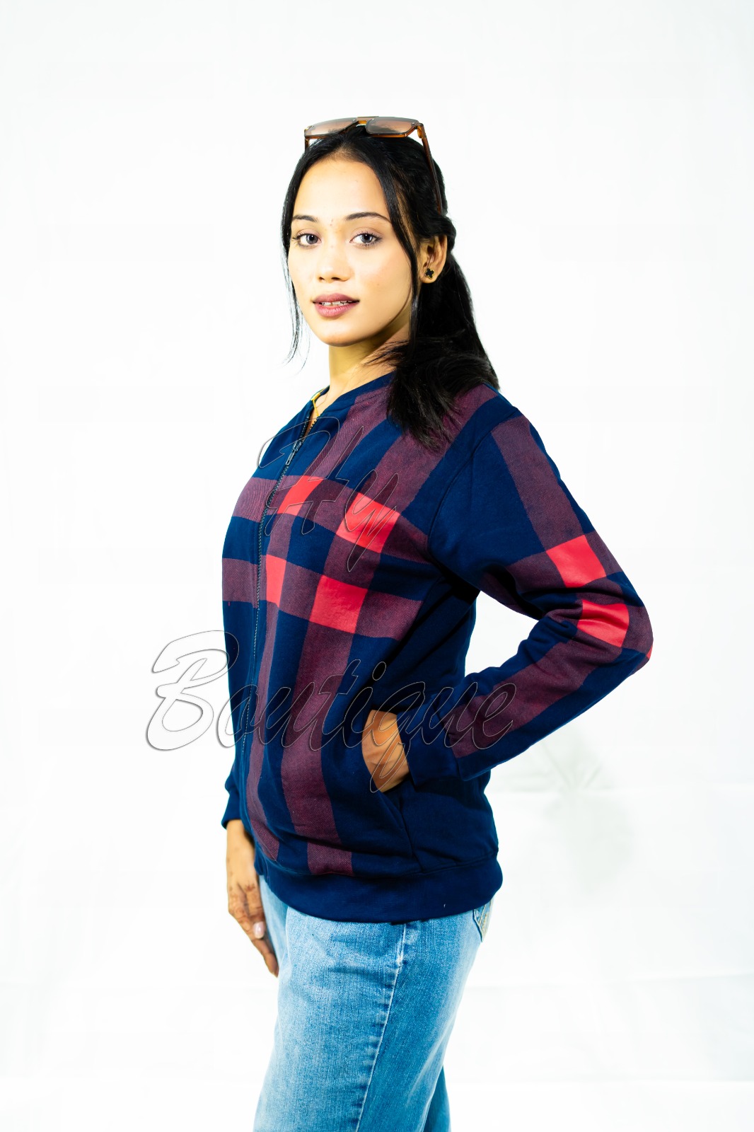 Best Quality Winter Wear Plain Jacket for Ladies & Girls | Warm, Stylish & Comfortable Outerwear for Cold Weather thumbnail 2