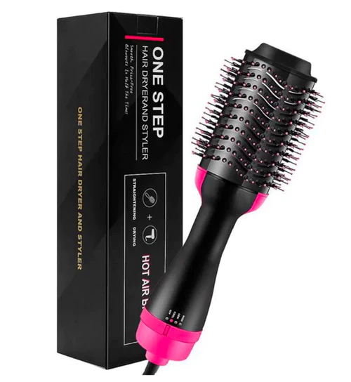 One Step Hot Air Brush | 3-in-1 Dryer, Straightener & Volumizer for Effortless Styling thumbnail 6