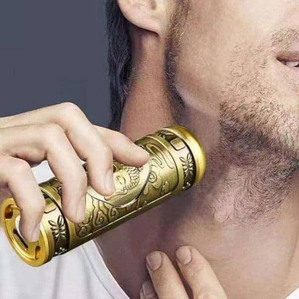 T8 Mini Portable Electric Shaver | USB Rechargeable Beard & Body Trimmer | Waterproof thumbnail 2