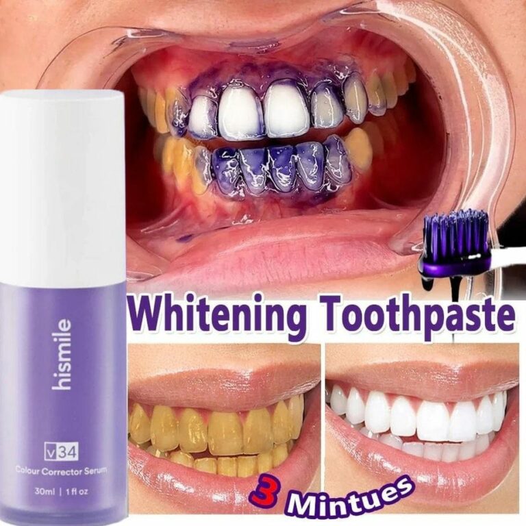 Hismile V34 Color Corrector Serum | High Quality |  Instant Teeth Brightening Solution | 30ml thumbnail 2