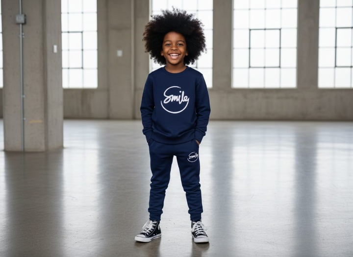 Tracksuit Co-Ord Set | Sweatshirt & Trouser 2-Piece Outfit for Boys & Girls – Comfortable, Stylish & Winter-Ready | For Kids/Baby thumbnail 3