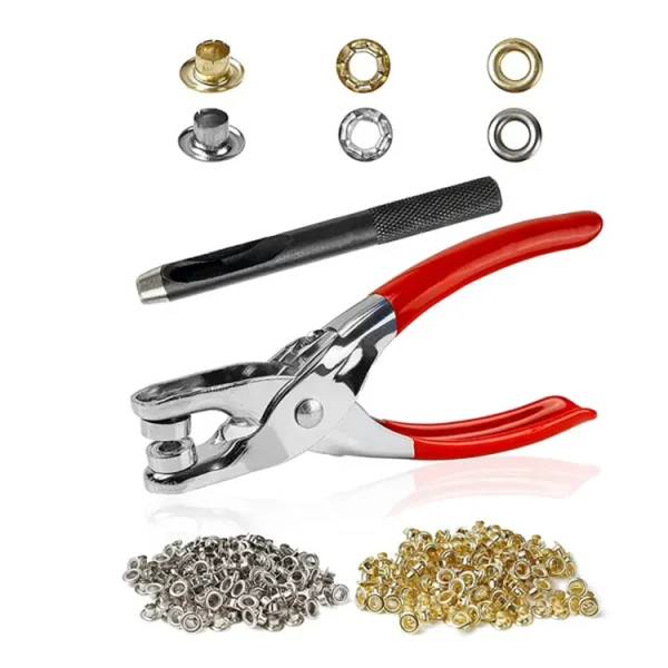 Metal Hand Press Tich Button Fixer Machine with 25 Snap Buttons | Durable & Easy-to-Use DIY Tool thumbnail 3