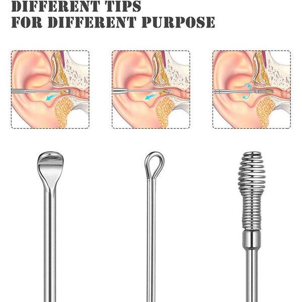 6-Piece Ear Wax Cleaning Kit |  Portable & Easy to Use thumbnail 2