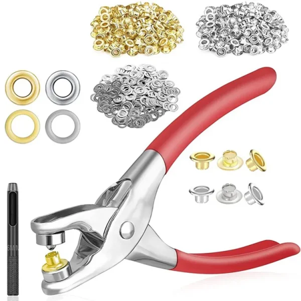 Metal Hand Press Tich Button Fixer Machine with 25 Snap Buttons | Durable & Easy-to-Use DIY Tool thumbnail 4