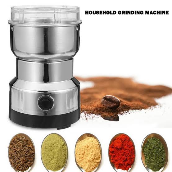 RAF Stainless Steel Electric Dry Mill Masala Spice and Coffee Grinder 300W with Stainless Steel Blade thumbnail 3
